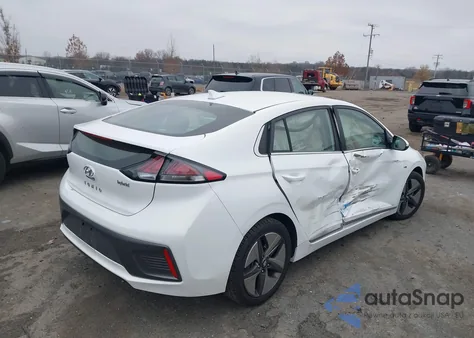 2020 Hyundai Ioniq Hybrid Sel z USA, uszkodzony, nr VIN KMHC85LC4LU206908